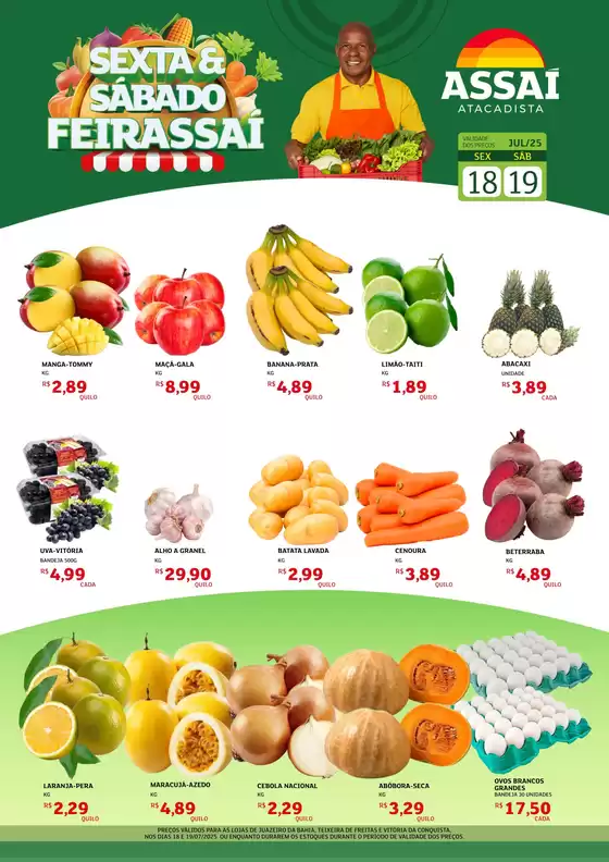 Catálogo Assaí Atacadista em Juazeiro | Ampla seleção de ofertas | 2025-07-18T00:00:00.000Z - 2025-07-19T00:00:00.000Z