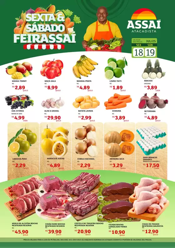 Catálogo Assaí Atacadista em Juazeiro | Melhores ofertas e descontos | 2025-07-18T00:00:00.000Z - 2025-07-19T00:00:00.000Z