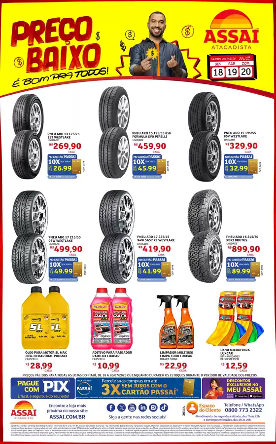 Catálogo Assaí Atacadista em Teresina | Ofertas e promoções atuais | 2025-07-18T00:00:00.000Z - 2025-07-20T00:00:00.000Z