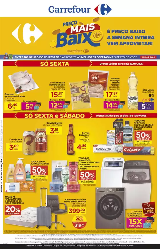 Catálogo Carrefour | Grandes descontos em produtos selecionados | 2025-07-18T00:00:00.000Z - 2025-07-24T00:00:00.000Z