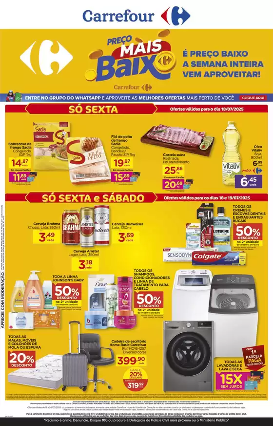 Catálogo Carrefour | Ótima oferta para todos os clientes | 2025-07-18T00:00:00.000Z - 2025-07-24T00:00:00.000Z