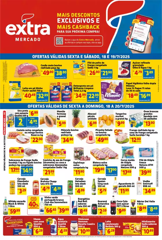 Catálogo Extra em Teresina | Ótima oferta para caçadores de pechinchas | 2025-07-18T00:00:00.000Z - 2025-07-20T00:00:00.000Z