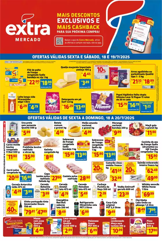 Catálogo Extra em Duque de Caxias | Melhores ofertas para todos os clientes | 2025-07-18T00:00:00.000Z - 2025-07-20T00:00:00.000Z