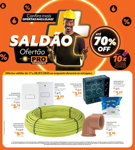 Catálogo Telhanorte em São Bernardo do Campo | Novas ofertas para descobrir | 2025-07-18T00:00:00.000Z - 2025-07-30T00:00:00.000Z