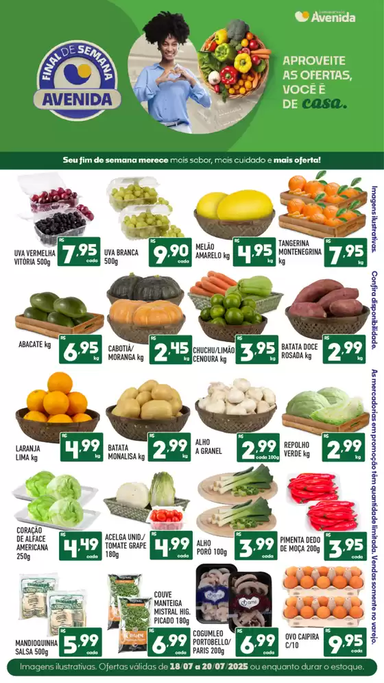 Promoções especiais em andamento