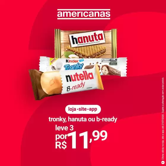 Nossas melhores pechinchas