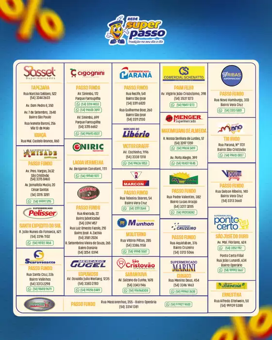 Encarte Rede Super Passo