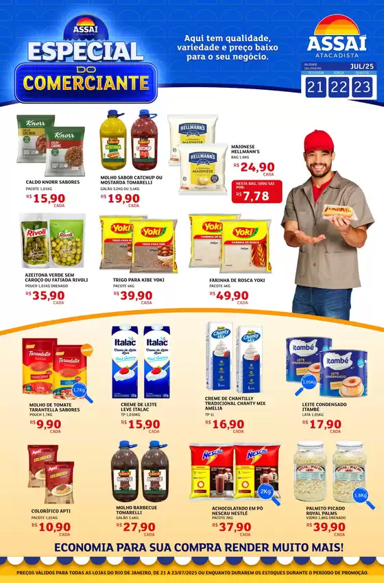 Catálogo Assaí Atacadista em Taguatinga-TO | Novas ofertas para descobrir | 2025-07-21T00:00:00.000Z - 2025-07-23T00:00:00.000Z