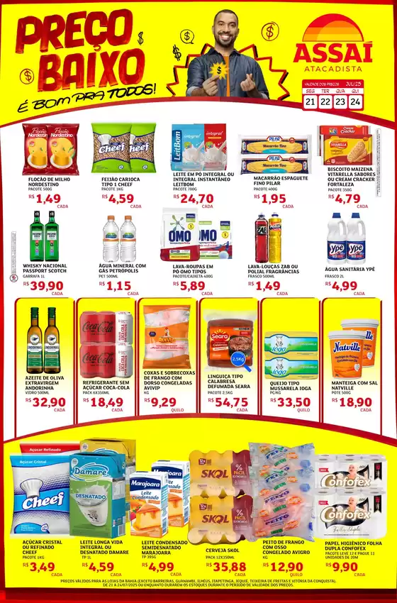 Catálogo Assaí Atacadista em Taguatinga-TO | Melhores ofertas para todos os clientes | 2025-07-21T00:00:00.000Z - 2025-07-24T00:00:00.000Z