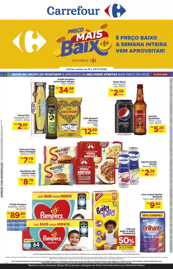 Grandes descontos em produtos selecionados