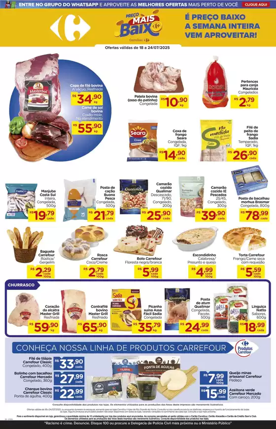 Grandes descontos em produtos selecionados