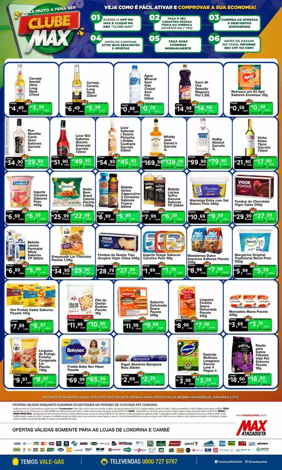 Descontos e promoções