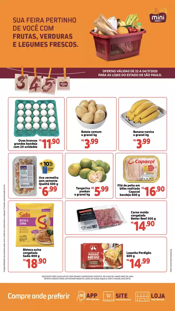 Catálogo Extra em Guarujá | Grandes descontos em produtos selecionados | 2025-07-22T00:00:00.000Z - 2025-07-24T00:00:00.000Z