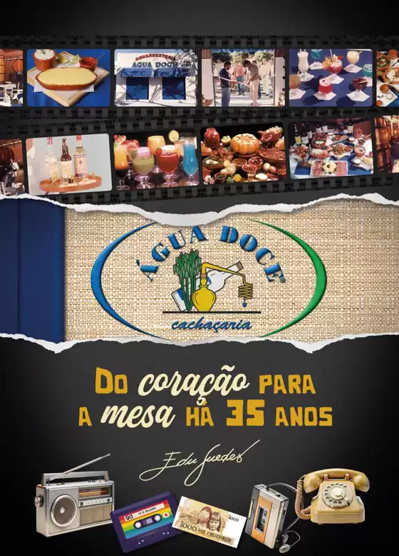 Menu Agua Doce Cachaçaria