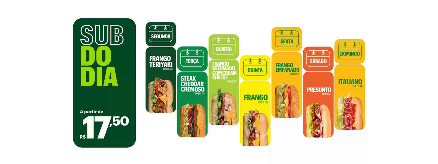 Ofertas Subway