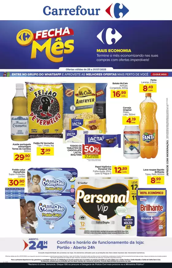 Descontos e promoções