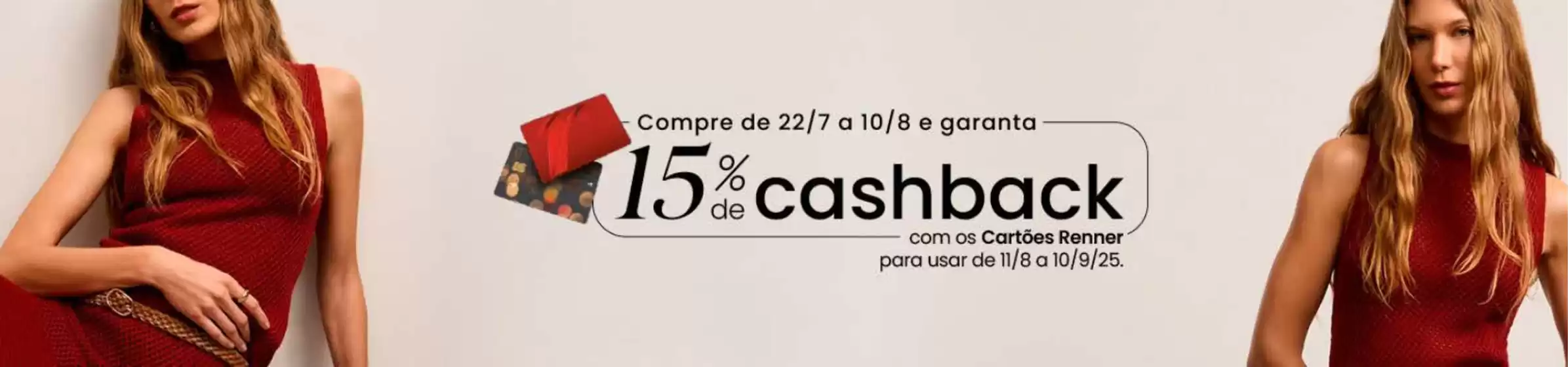 15% De cashback