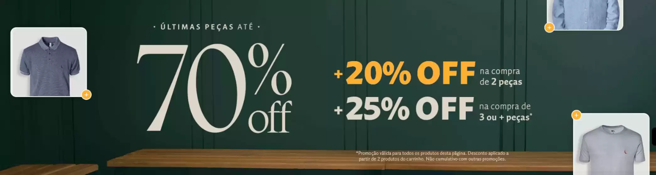 Até 70% Off