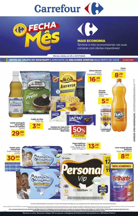 Pechinchas e ofertas atuais