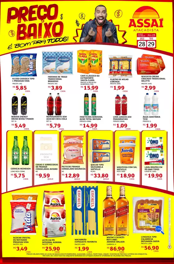 Catálogo Assaí Atacadista em Biguaçu | Ofertas e promoções atuais | 2025-07-28T00:00:00.000Z - 2025-07-29T00:00:00.000Z