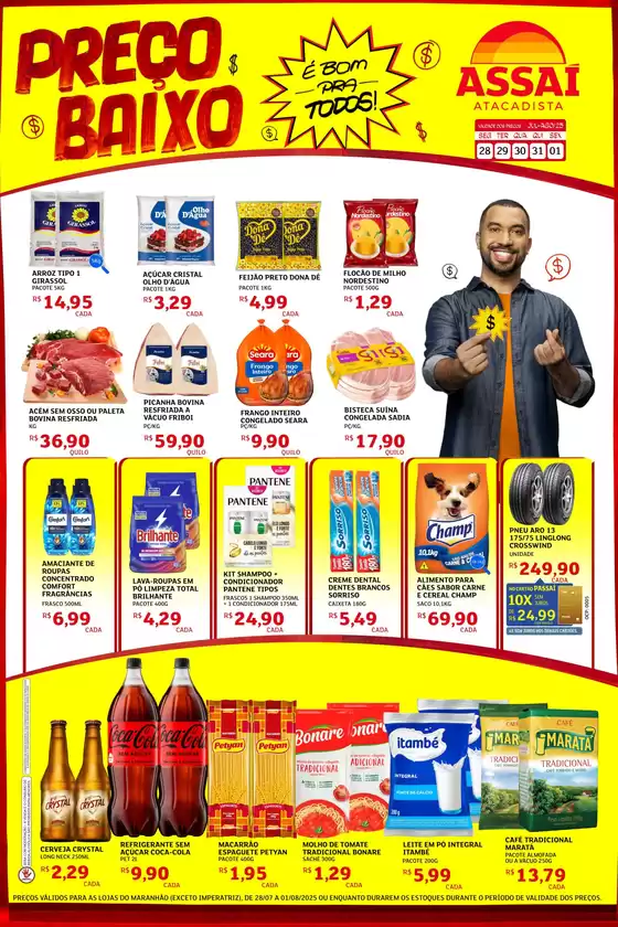 Grandes descontos em produtos selecionados