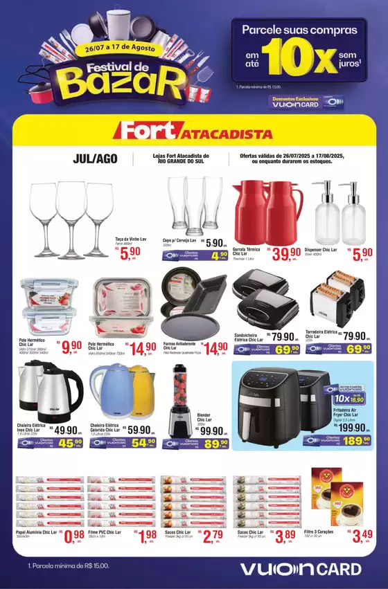 Ampla seleção de ofertas