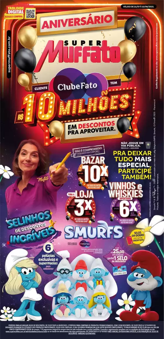 Ofertas exclusivas para nossos clientes