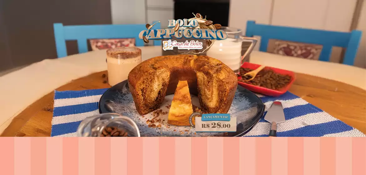 Bolo Cappuccino