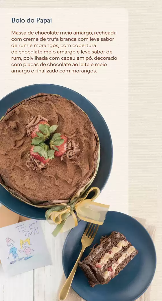 Cardápios Amor aos Pedaços Dia Dos Pais