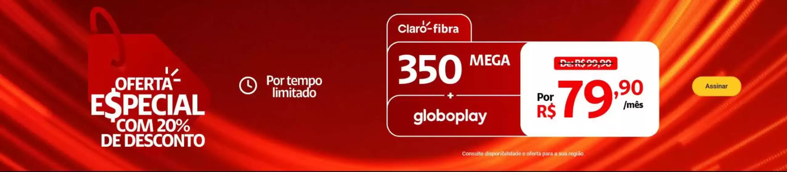 Oferta especial com 20% de dcto!