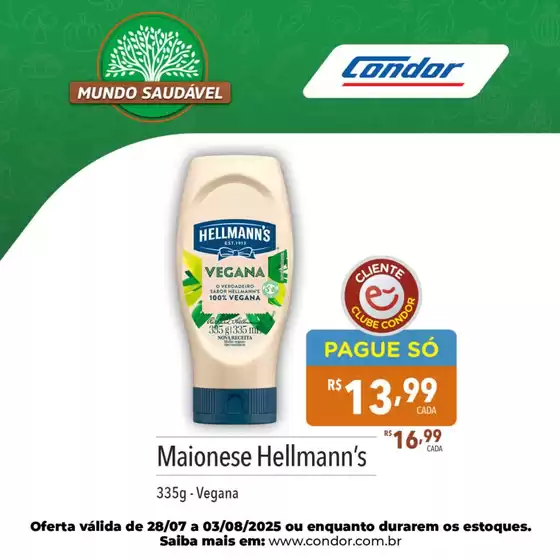 Ofertas especiais atraentes para todos