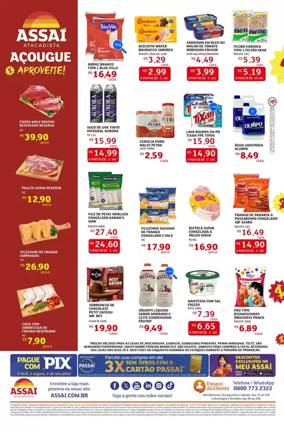 Ofertas especiais para você