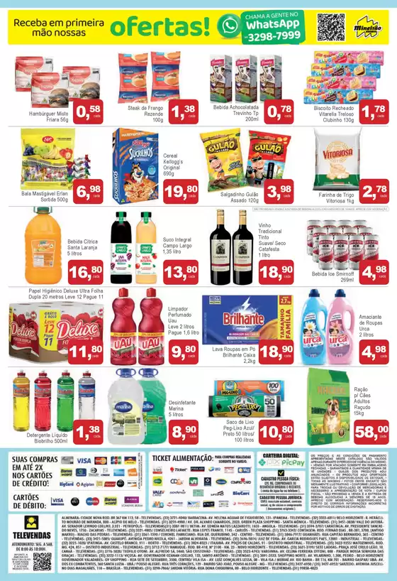 Ofertas especiais para você