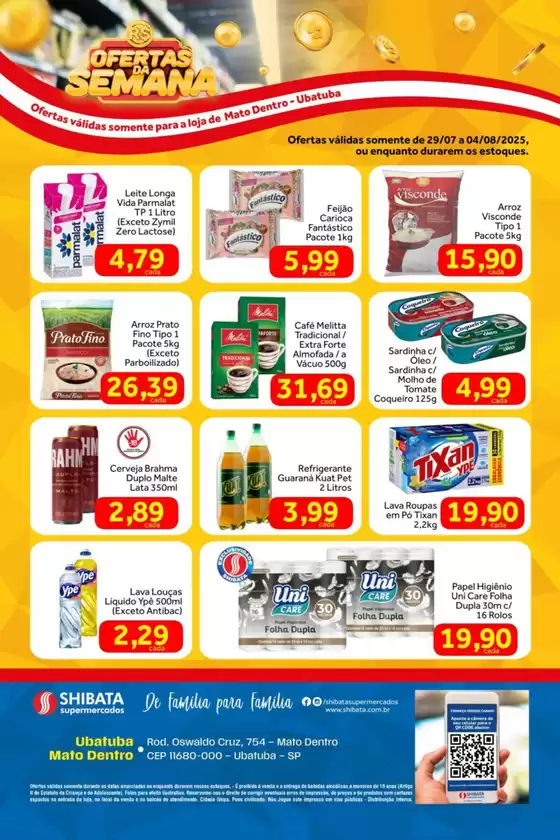 Ofertas exclusivas e pechinchas