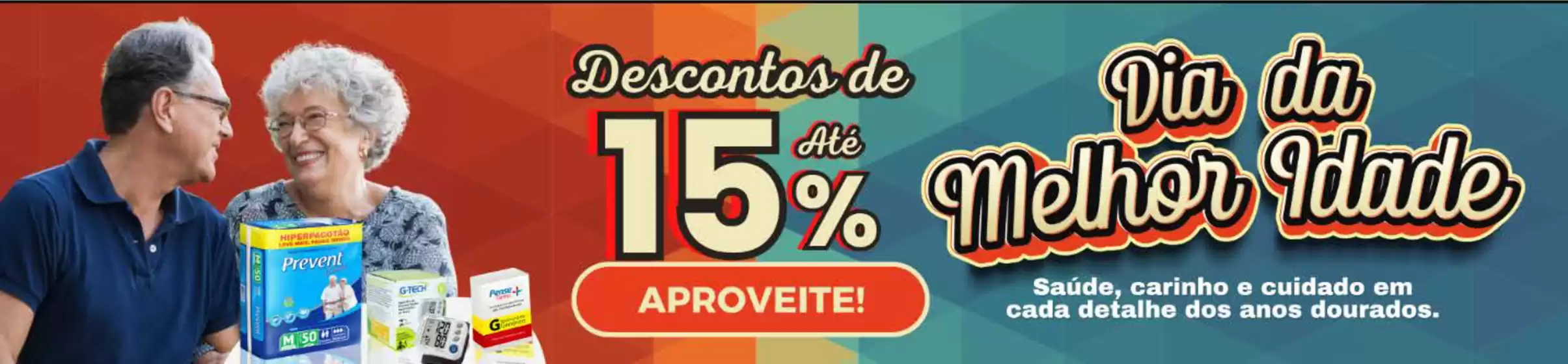 Descontos de ate 15% off!