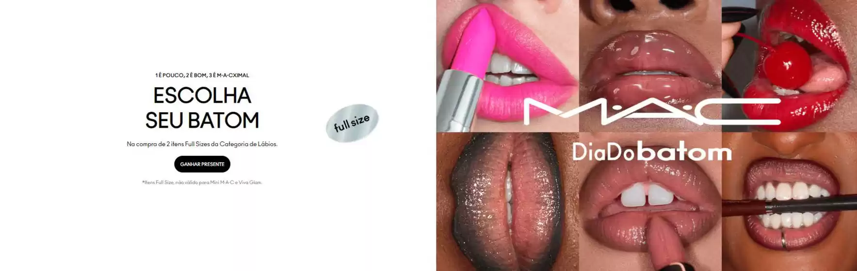 Escolha seu batom!