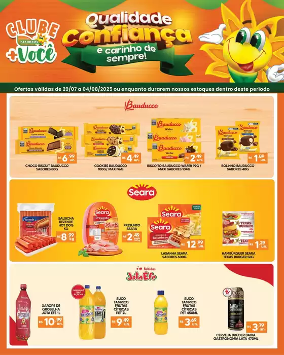 Ofertas especiais atraentes para todos