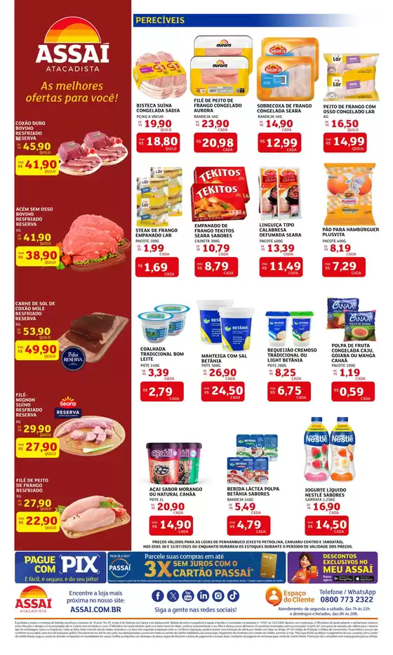 Ampla seleção de ofertas