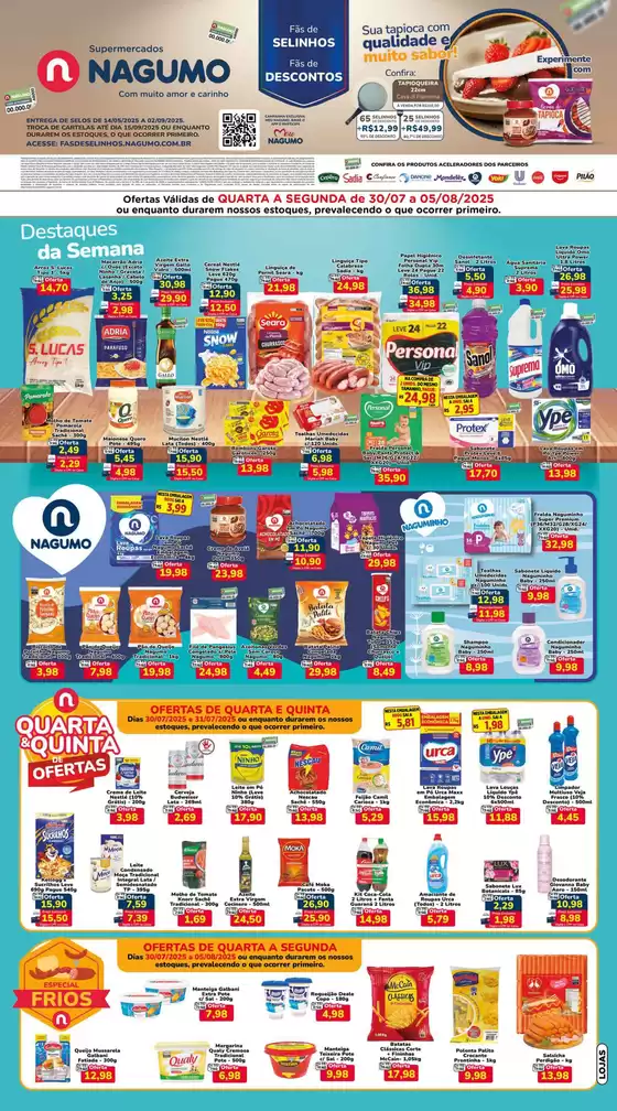 Catálogo Nagumo em Santo André | ofertas da Semana | 2025-07-30T00:00:00.000Z - 2025-08-05T00:00:00.000Z