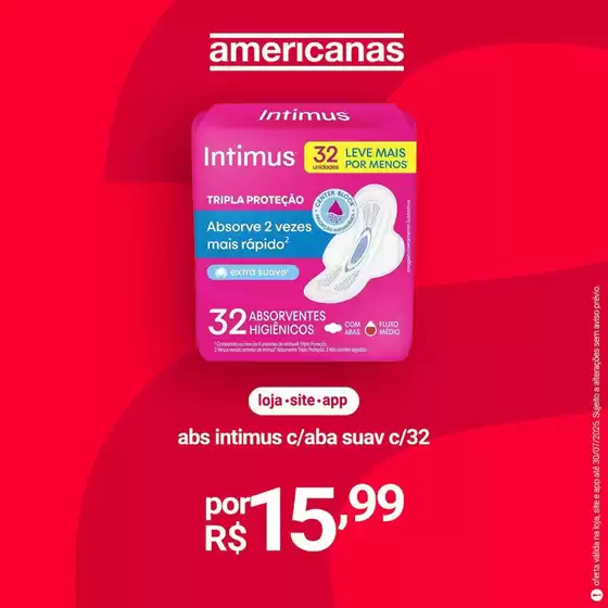 Catálogo Lojas Americanas em Recife | Pechinchas e ofertas atuais | 2025-07-30T00:00:00.000Z - 2025-07-30T00:00:00.000Z