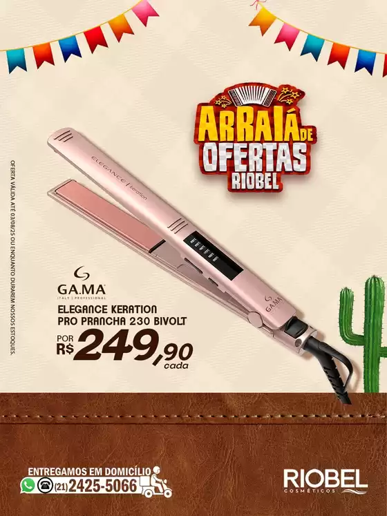Catálogo Rio Bel Cosméticos em Fortaleza | Descontos e promoções | 2025-07-30T00:00:00.000Z - 2025-08-03T00:00:00.000Z