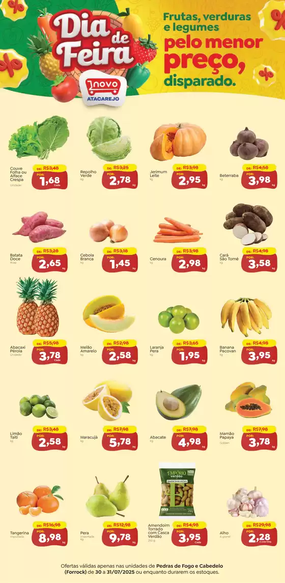 Catálogo Novo Atacarejo em Manaus | Grandes descontos em produtos selecionados | 2025-07-30T00:00:00.000Z - 2025-07-31T00:00:00.000Z