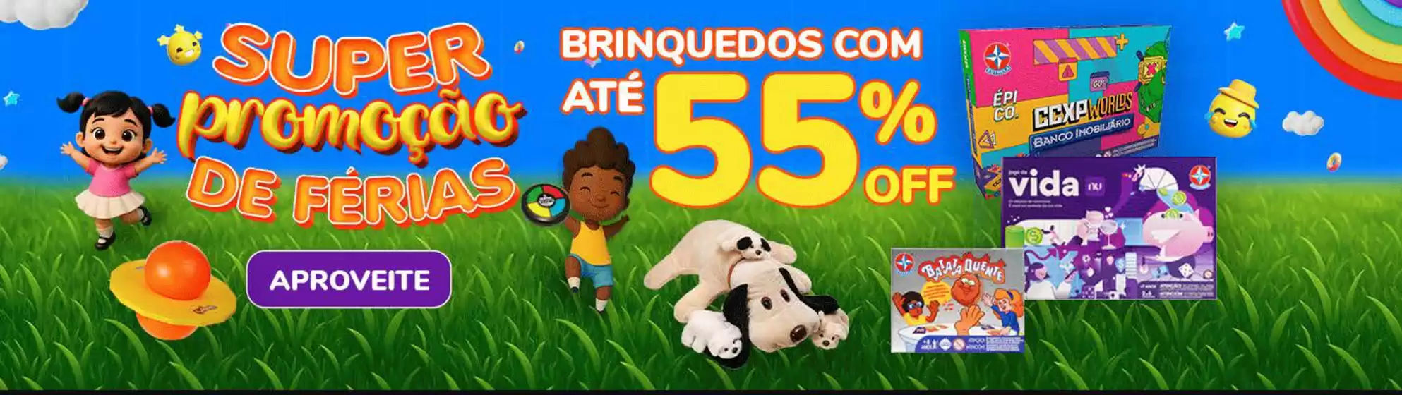 Catálogo Brinquedos Estrela em Recife | Super promocao de ferias ! | 2025-07-31T00:00:00.000Z - 2025-08-15T00:00:00.000Z