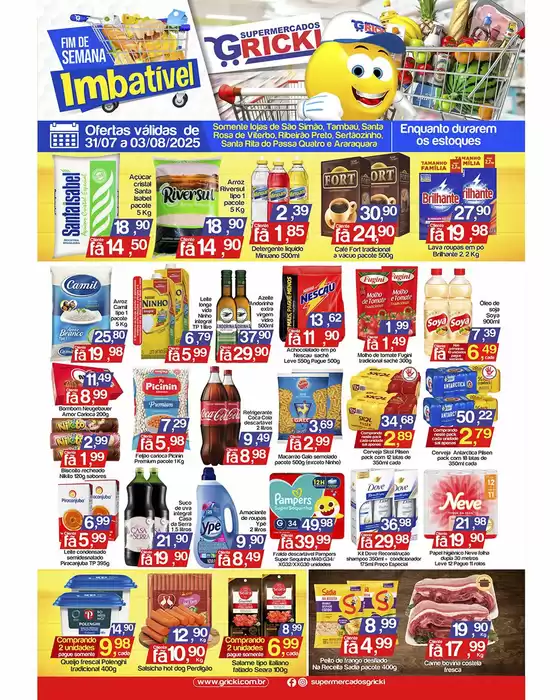 Encarte Supermercados Gricki