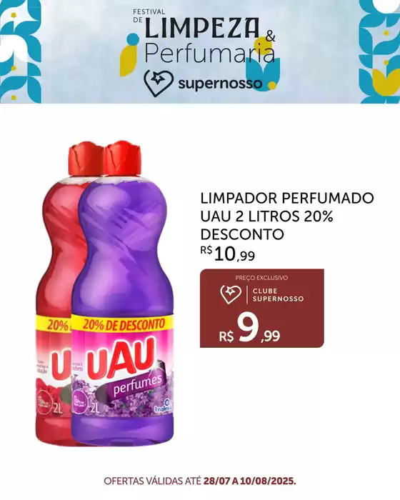 Grandes descontos em produtos selecionados