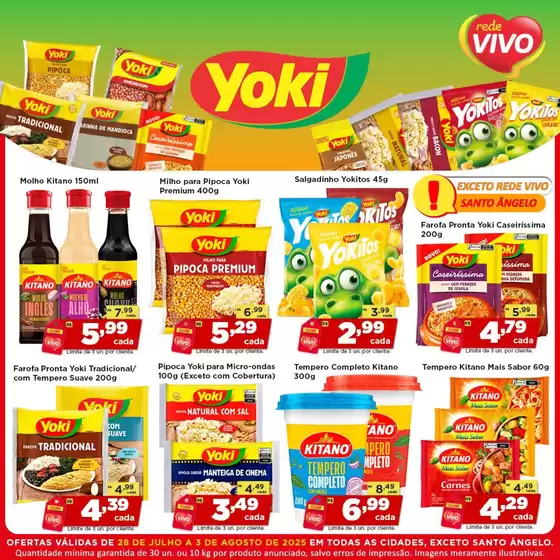 Catálogo Rede Vivo em São Luiz Gonzaga | Melhores ofertas para todos os clientes | 2025-07-28T00:00:00.000Z - 2025-08-03T00:00:00.000Z