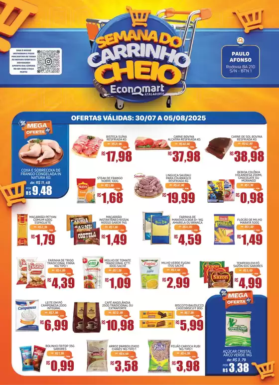 Ofertas exclusivas para nossos clientes