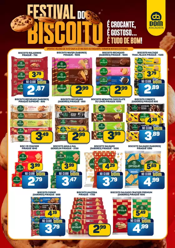 Catálogo Dom Atacadista em Palmas - TO | Festival Do Biscoito | 2025-07-31T00:00:00.000Z - 2025-08-07T00:00:00.000Z