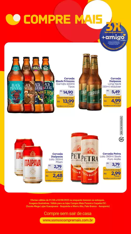 Catálogo Compre Mais em Campo Grande | Grandes Marcas | 2025-08-01T00:00:00.000Z - 2025-08-03T00:00:00.000Z