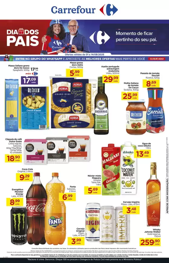 Catálogo Carrefour em Jequié | PAMPLONA | 2025-08-01T00:00:00.000Z - 2025-08-14T00:00:00.000Z
